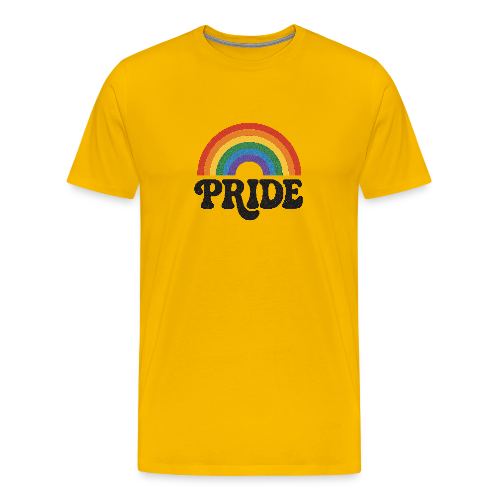 70’s Pride Logo Men's Premium T-Shirt - sun yellow