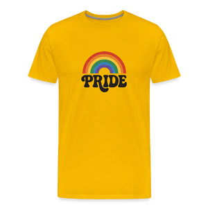 70’s Pride Logo Men's Premium T-Shirt - sun yellow
