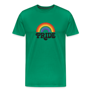 70’s Pride Logo Men's Premium T-Shirt - kelly green