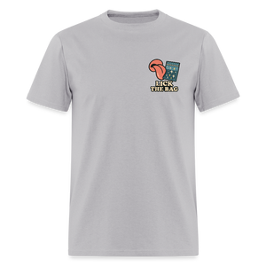 Unisex Lick The Bag T-Shirt (w/ Image) - gravel 