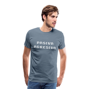 PasAgres - Men's Premium T-Shirt - steel blue