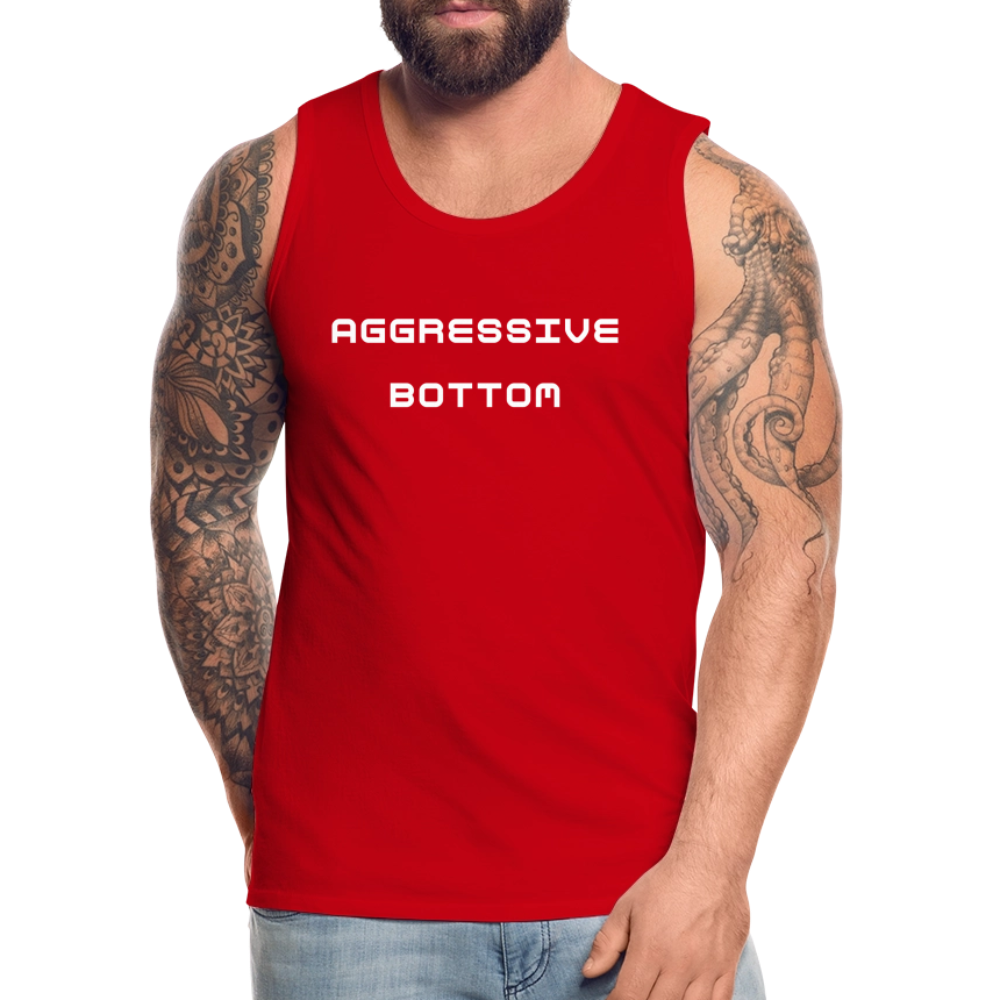AgreBot - Men’s Premium Tank - red