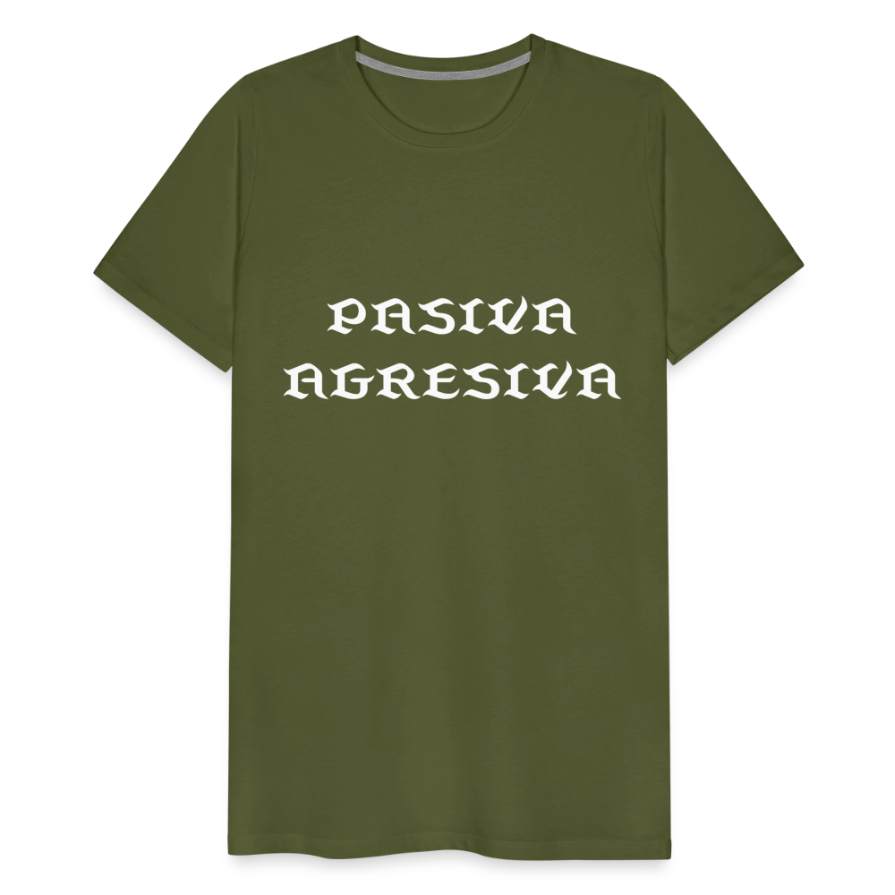 PasAgres - Men's Premium T-Shirt - olive green