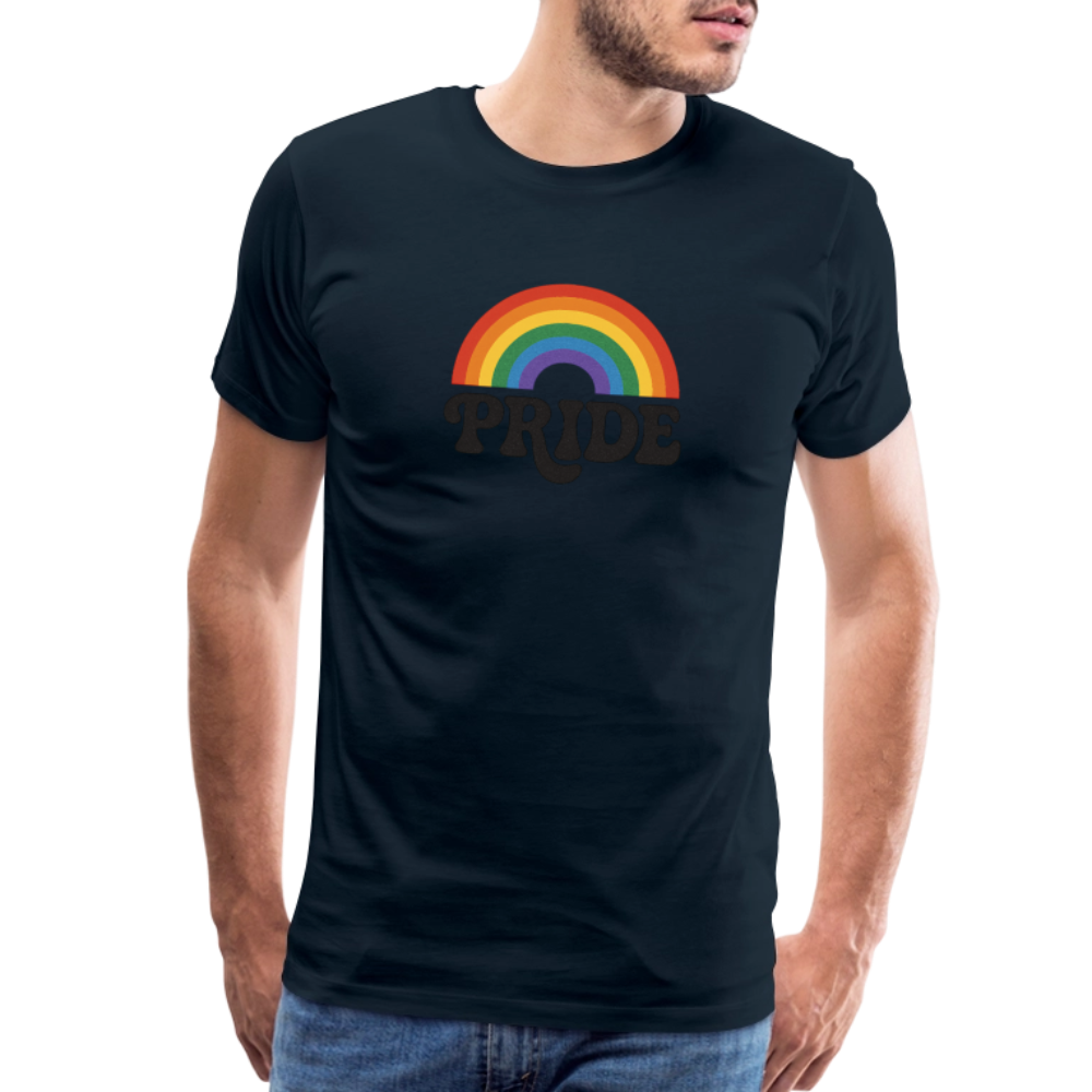 70’s Pride Logo Men's Premium T-Shirt - deep navy