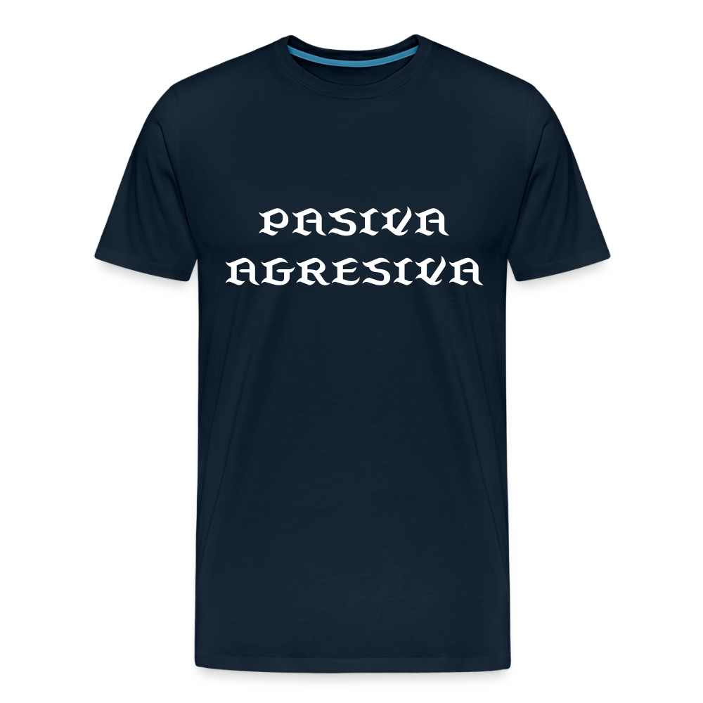 PasAgres - Men's Premium T-Shirt - deep navy
