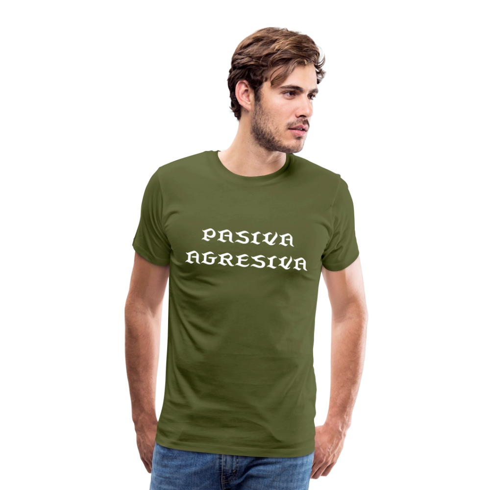 PasAgres - Men's Premium T-Shirt - olive green