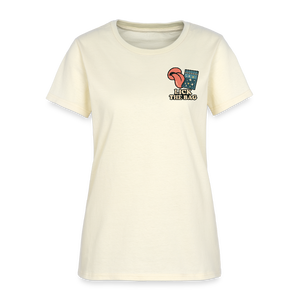 Women’s “Lick The Bag” Image Logo Tee - off white