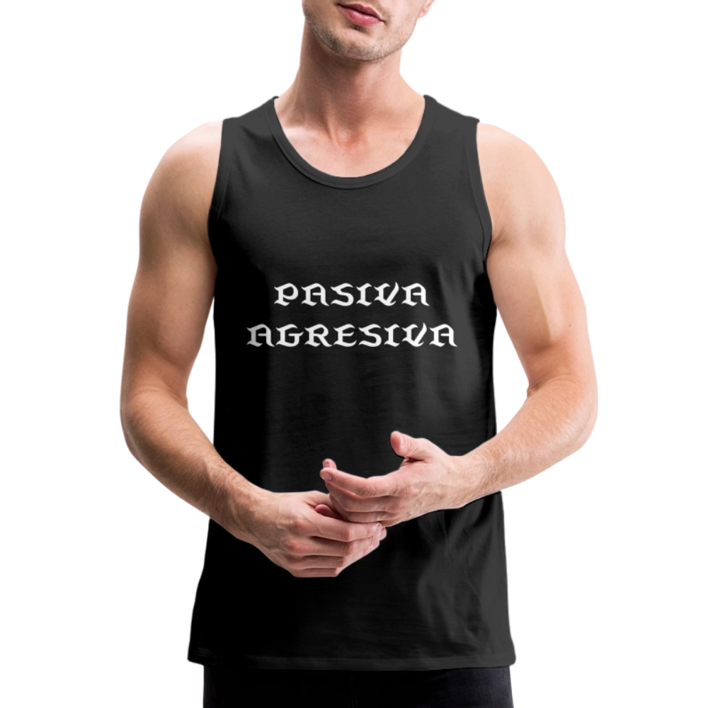 PasAgres - Men’s Premium Tank - black