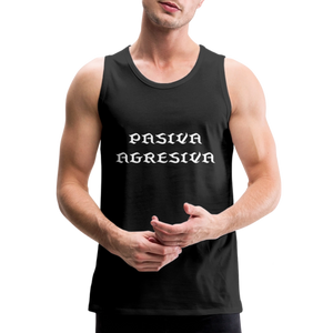 PasAgres - Men’s Premium Tank - black