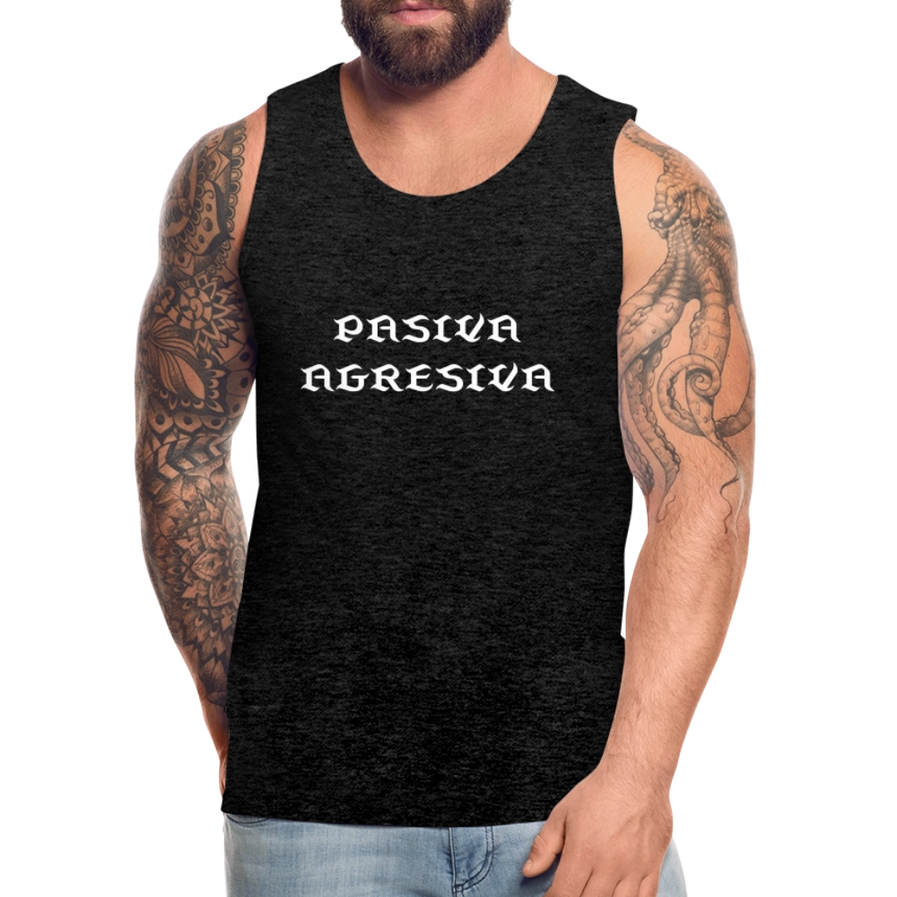 PasAgres - Men’s Premium Tank - charcoal grey