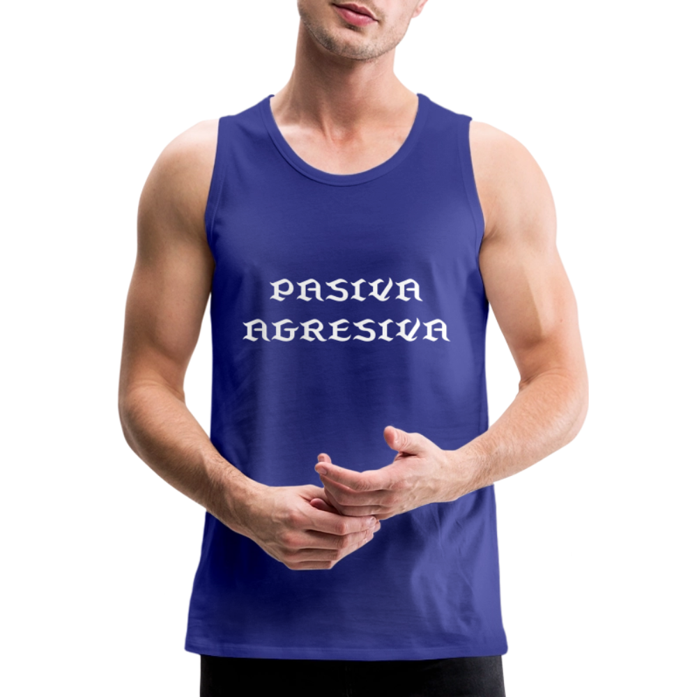 PasAgres - Men’s Premium Tank - royal blue