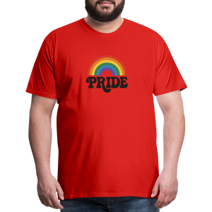 70’s Pride Logo Men's Premium T-Shirt - red