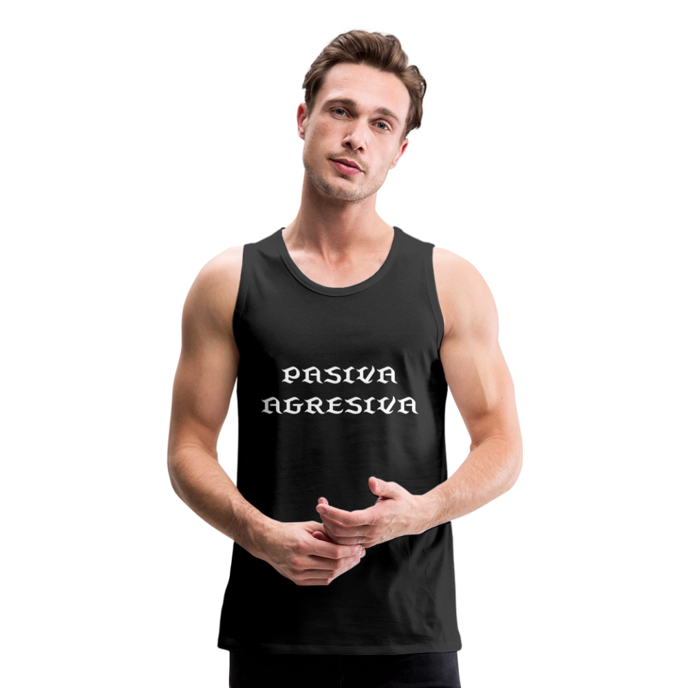 PasAgres - Men’s Premium Tank - black