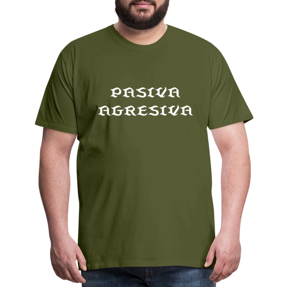 PasAgres - Men's Premium T-Shirt - olive green