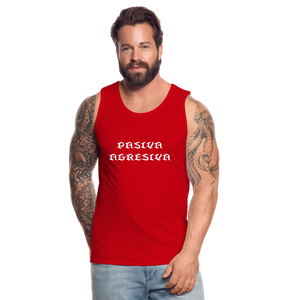 PasAgres - Men’s Premium Tank - red