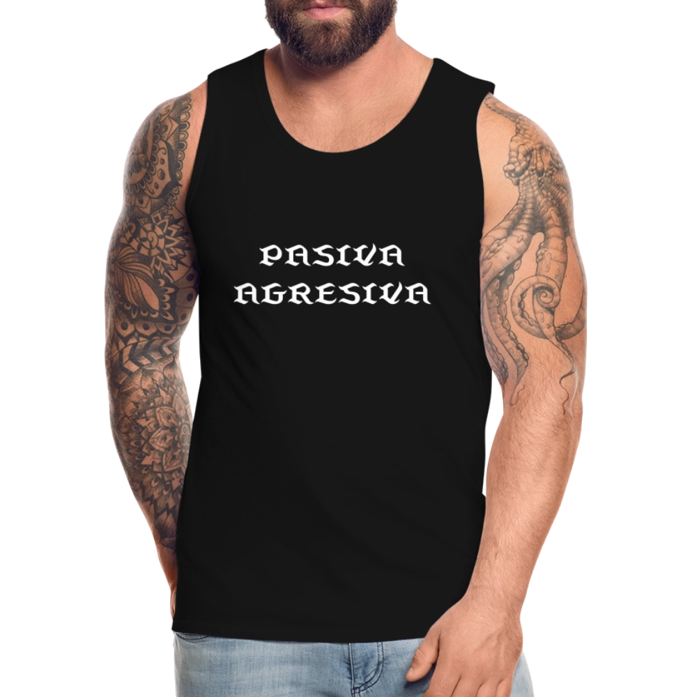 PasAgres - Men’s Premium Tank - black