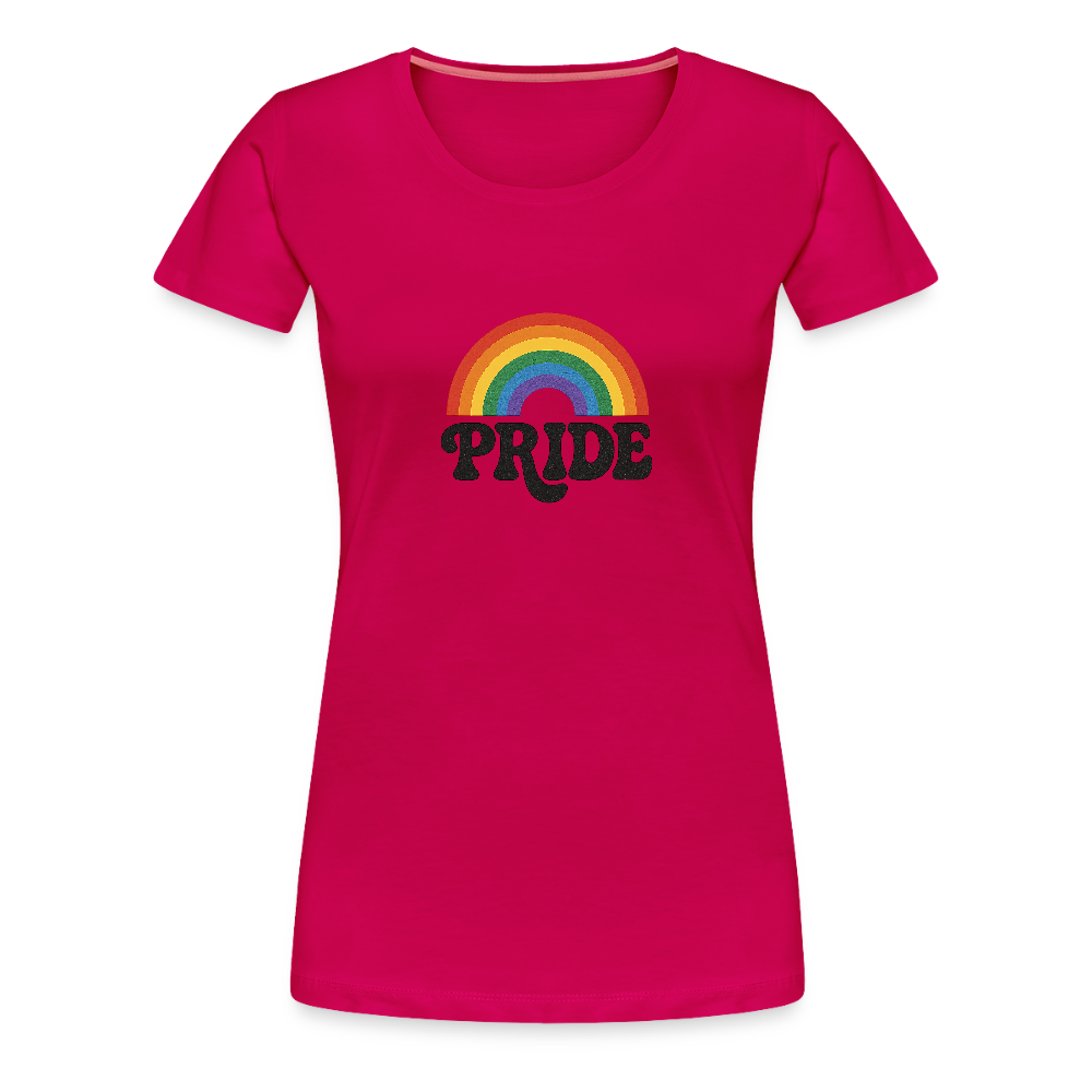 70’s Pride Logo Women’s Premium T-Shirt - dark pink