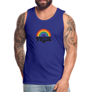 70’s Pride Logo Men’s Premium Tank - royal blue