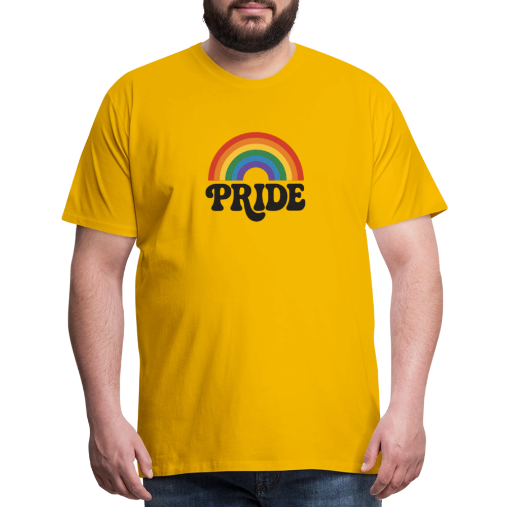 70’s Pride Logo Men's Premium T-Shirt - sun yellow