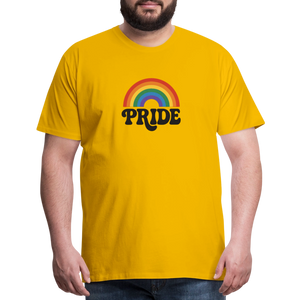70’s Pride Logo Men's Premium T-Shirt - sun yellow