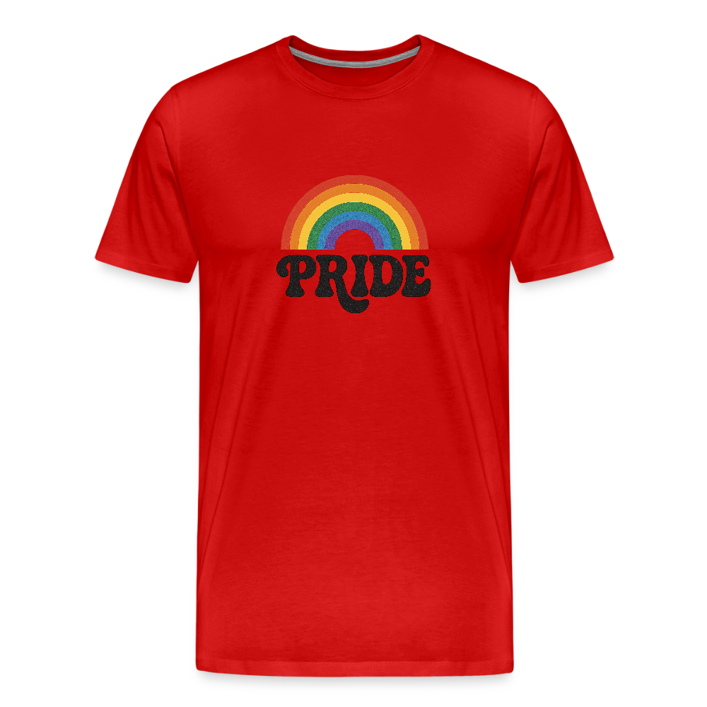 70’s Pride Logo Men's Premium T-Shirt - red