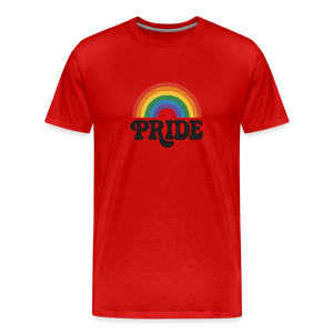 70’s Pride Logo Men's Premium T-Shirt - red