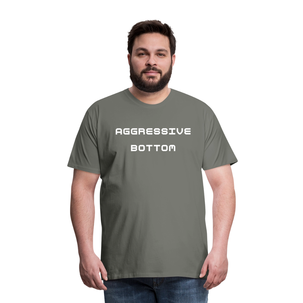 AgreBot - Men's Premium T-Shirt - asphalt gray