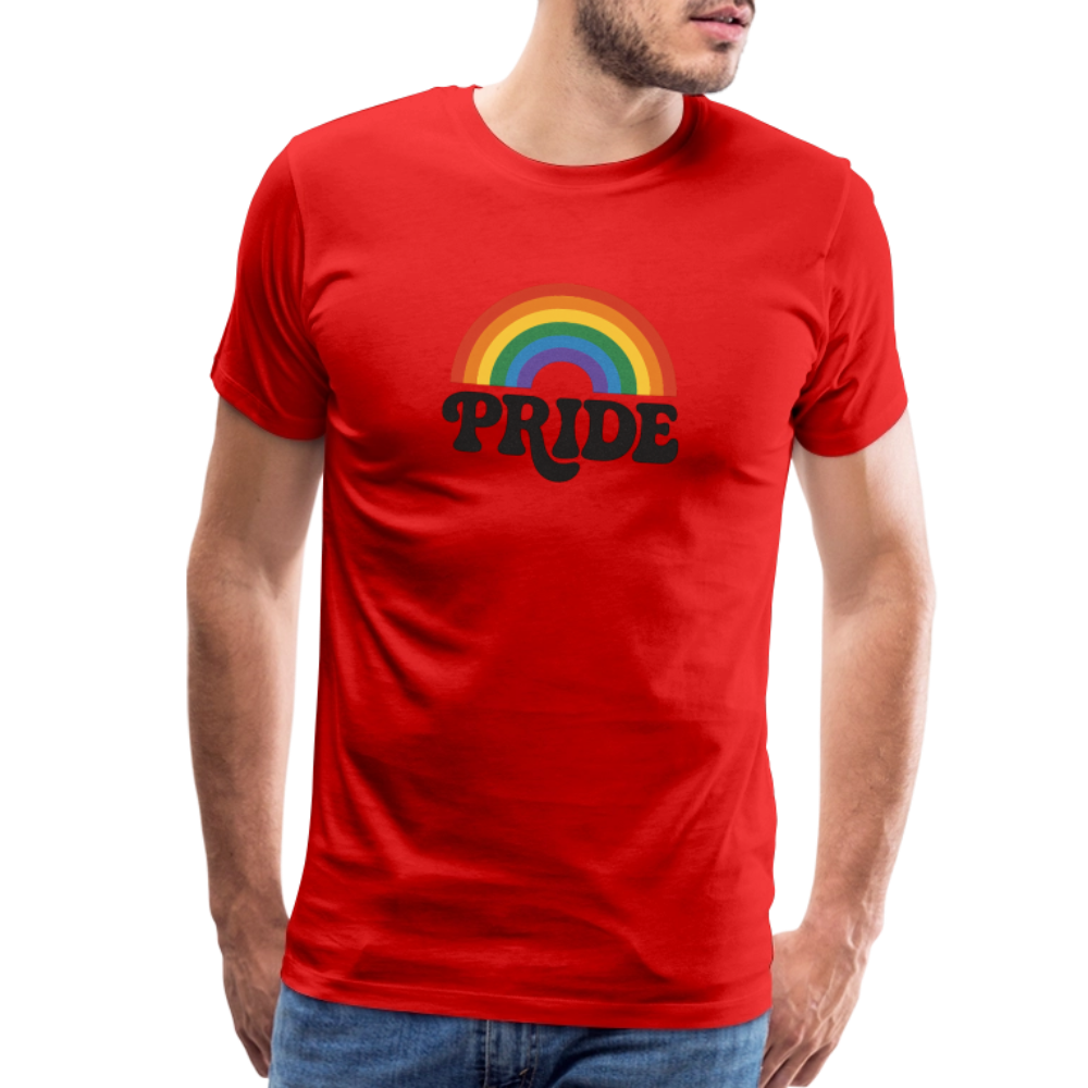 70’s Pride Logo Men's Premium T-Shirt - red