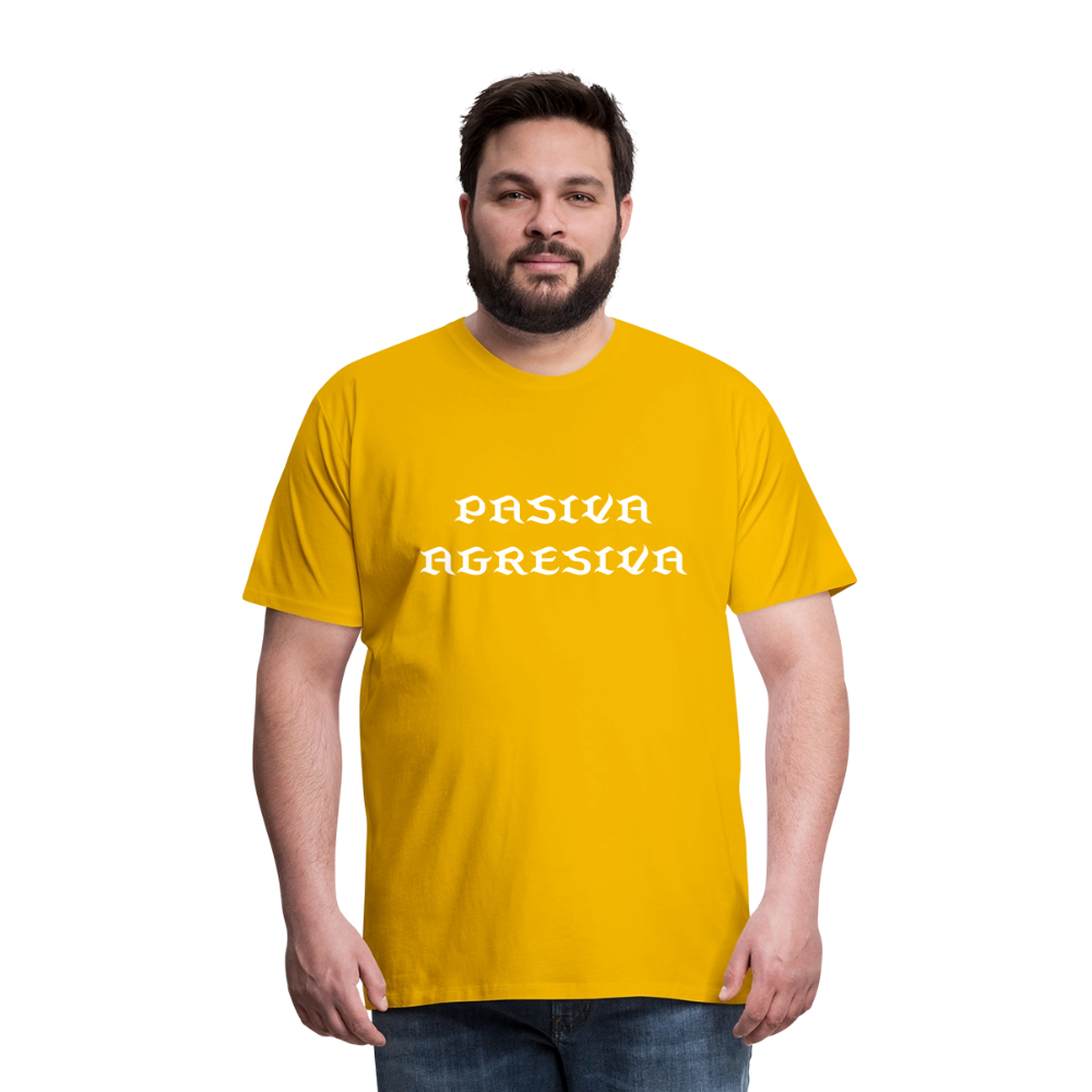 PasAgres - Men's Premium T-Shirt - sun yellow