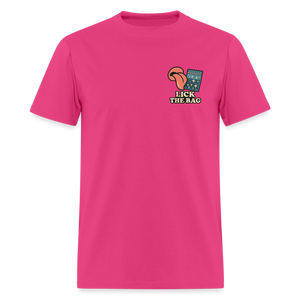Unisex Lick The Bag T-Shirt (w/ Image) - fuchsia