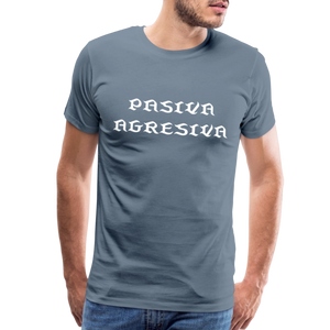 PasAgres - Men's Premium T-Shirt - steel blue