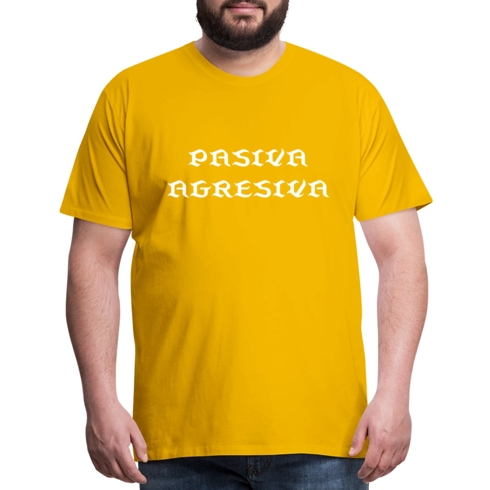 PasAgres - Men's Premium T-Shirt - sun yellow