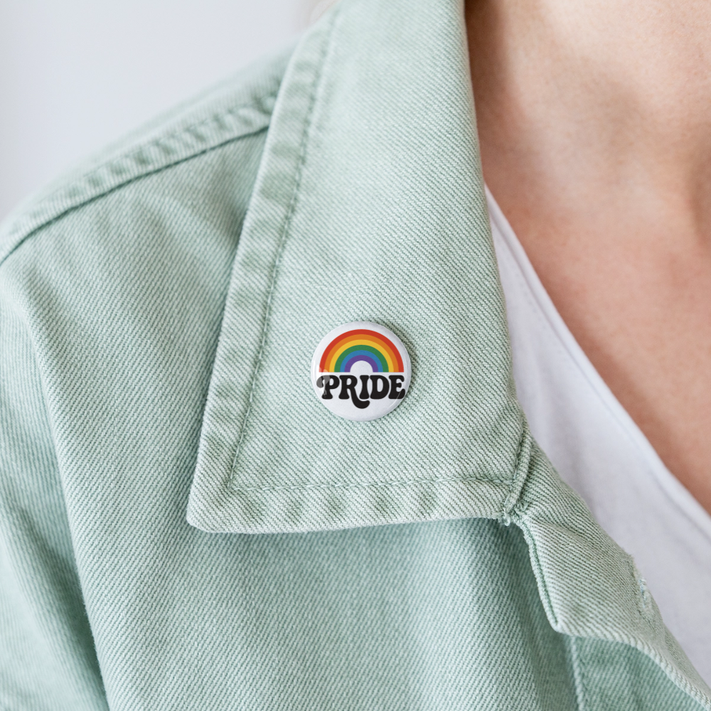 70’s Pride Logo Buttons small 1'' (5-pack) - white