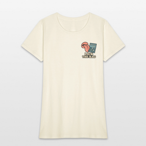 Women’s “Lick The Bag” Image Logo Tee - off white