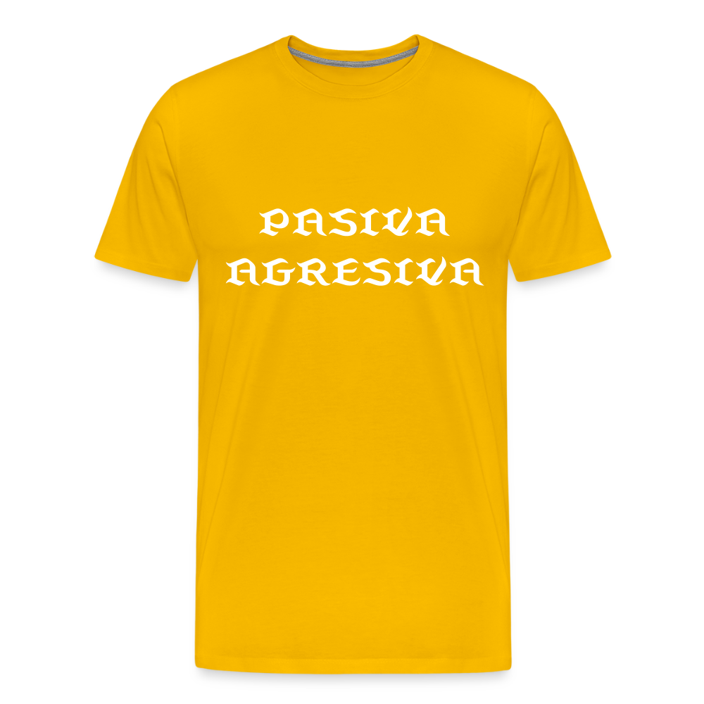 PasAgres - Men's Premium T-Shirt - sun yellow