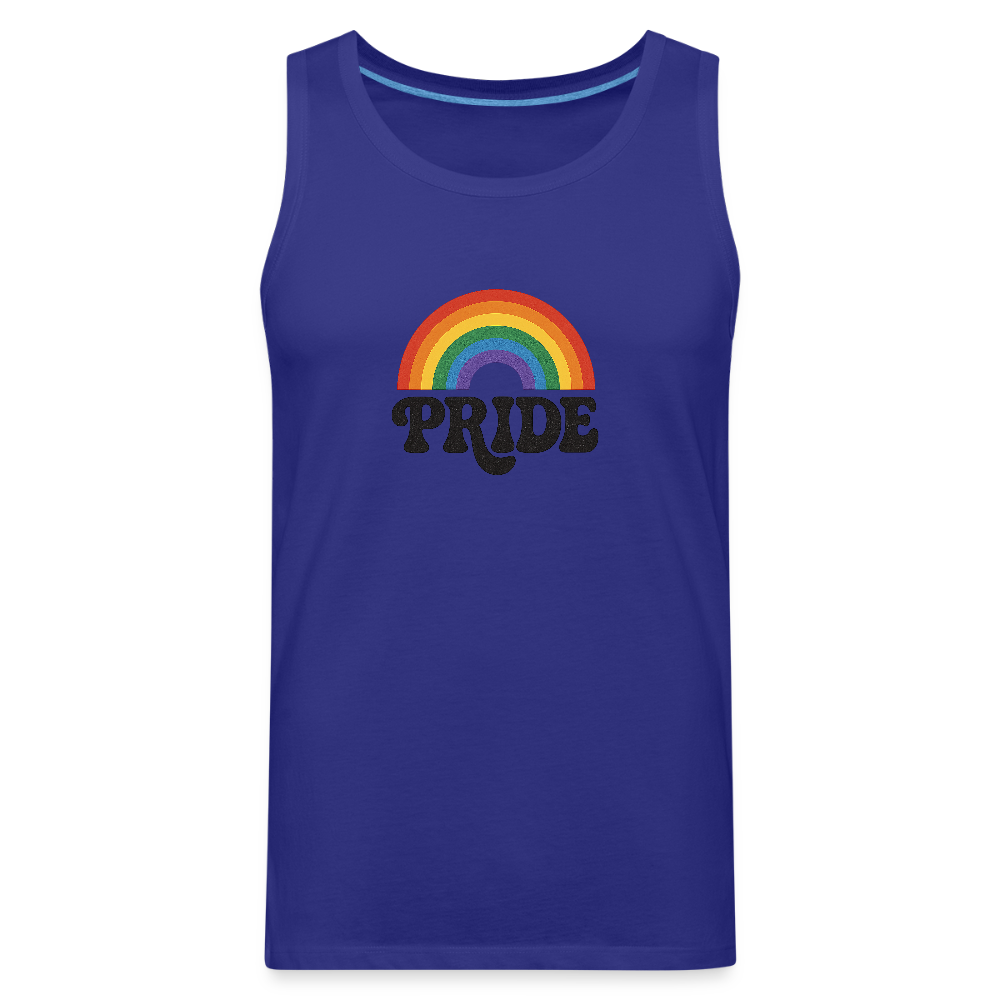 70’s Pride Logo Men’s Premium Tank - royal blue