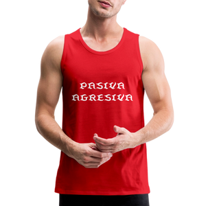 PasAgres - Men’s Premium Tank - red