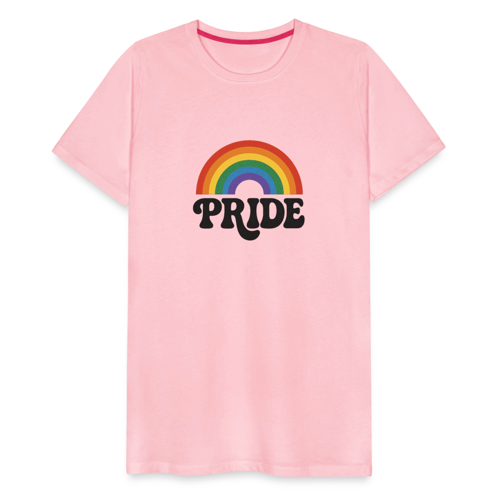 70’s Pride Logo Men's Premium T-Shirt - pink