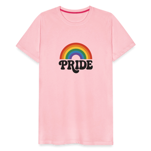 70’s Pride Logo Men's Premium T-Shirt - pink
