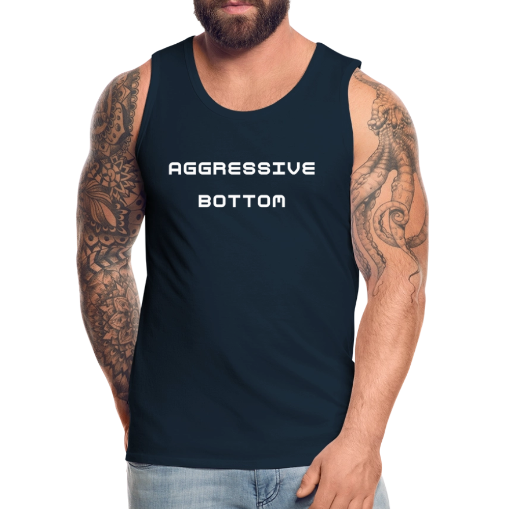 AgreBot - Men’s Premium Tank - deep navy