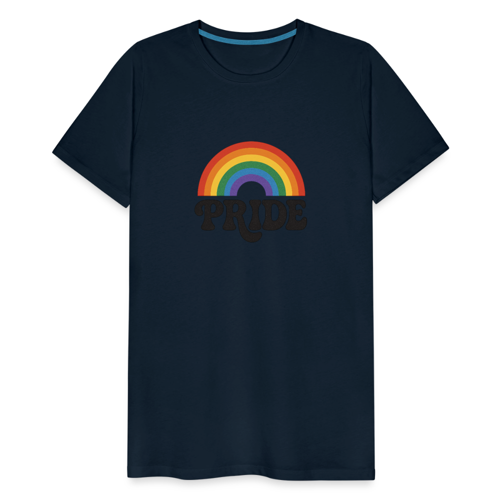 70’s Pride Logo Men's Premium T-Shirt - deep navy