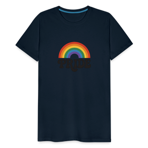 70’s Pride Logo Men's Premium T-Shirt - deep navy
