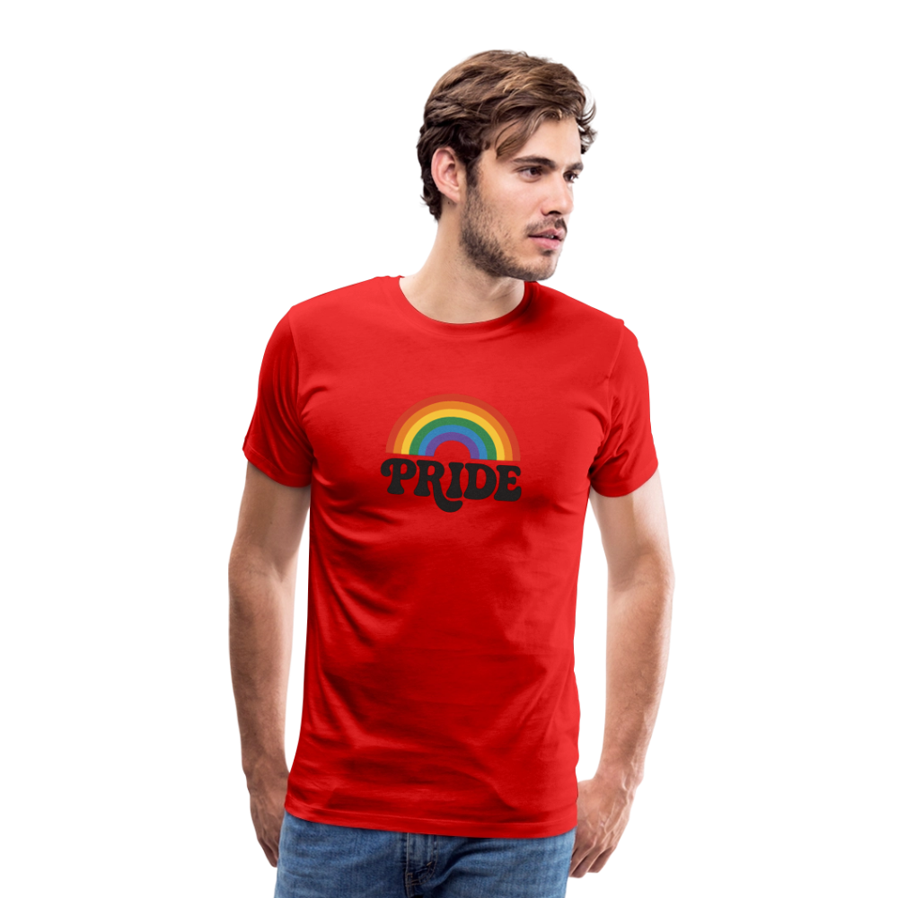 70’s Pride Logo Men's Premium T-Shirt - red