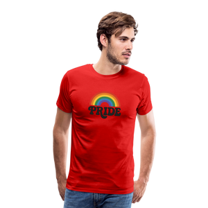 70’s Pride Logo Men's Premium T-Shirt - red