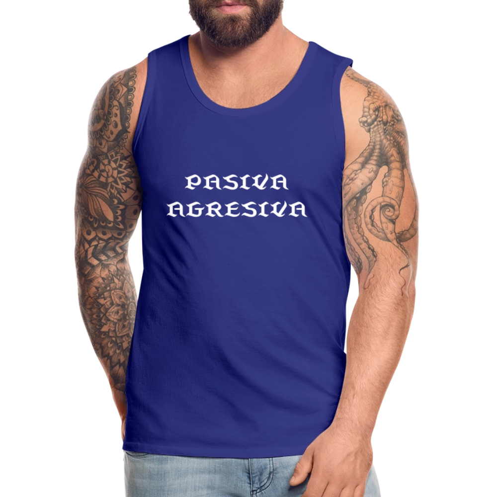 PasAgres - Men’s Premium Tank - royal blue