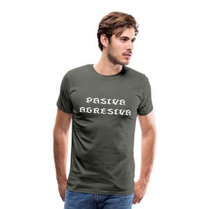 PasAgres - Men's Premium T-Shirt - asphalt gray