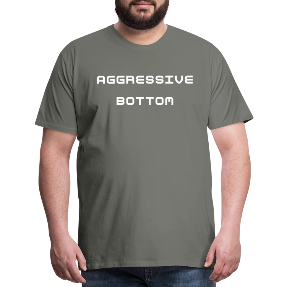 AgreBot - Men's Premium T-Shirt - asphalt gray
