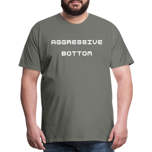 AgreBot - Men's Premium T-Shirt - asphalt gray