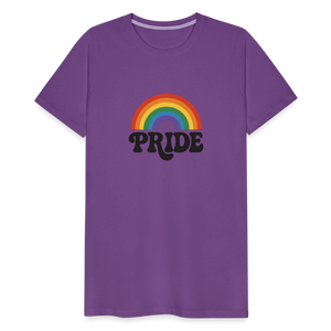 70’s Pride Logo Men's Premium T-Shirt - purple