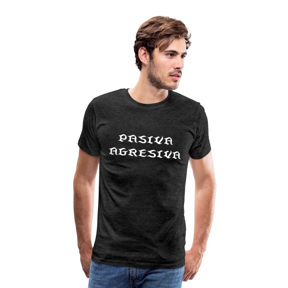 PasAgres - Men's Premium T-Shirt - charcoal grey